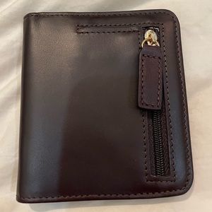 Womens RFID Blocking Small Compact Bifold Leather Pocket Wallet with ID Window